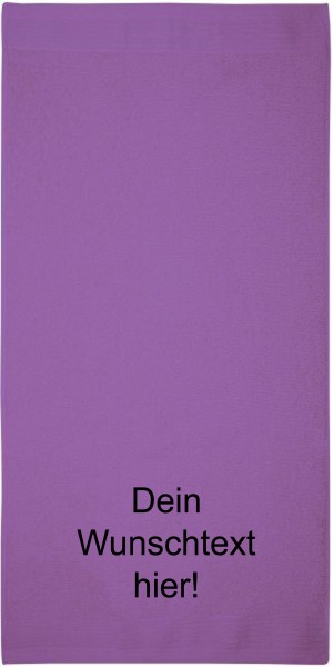 Badetuch 70x140cm mit Wunschtext